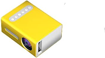 NC T300 Home HD projektor, prijenosni mini LED projektor, podrška 1080p HD, prikladna za kućnu zabavu žuta