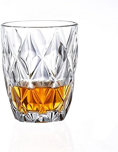 Casual Coctel Cup 2-PC Stakle 260 ml viski pivo Crveno vino burbon Scotch Home Office Kuhinj bar 8.1x10cm mumujin