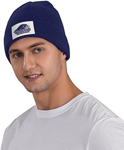 Parndeok Stonehill College Logo Unisex Odrasli pleteni kapica za muškarce za muškarce žene toplo prinudno šešir