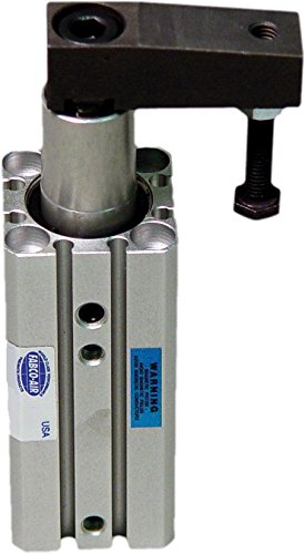 Fabco-Air SC32x20r pneumatski zakretanje cilindra, dvostruko djelovanje, rotacija u smjeru kazaljke na satu, provrt od 32 mm, ravni