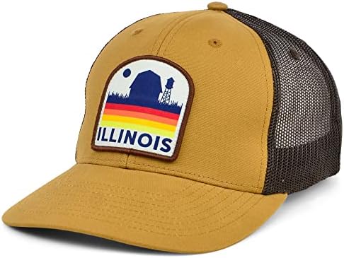 Lokalna kruna šešira s zakrpom Illinoisa