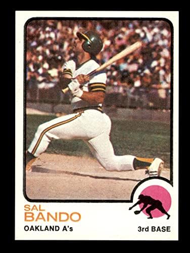 1973 Topps 155 Sal Bando Oakland Athletics NM/MT Atletika