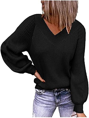 Ženski džemperi 2023 pleteni džemper bez naramenica Velikog pletenog džempera Pulover Top Block džemper