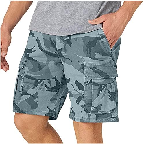 Teretni kratke hlače za muškarce s više džepova Zipper golf kratke hlače taktičko ljeto 5 -inčni kratke hlače ribe planinare kratke