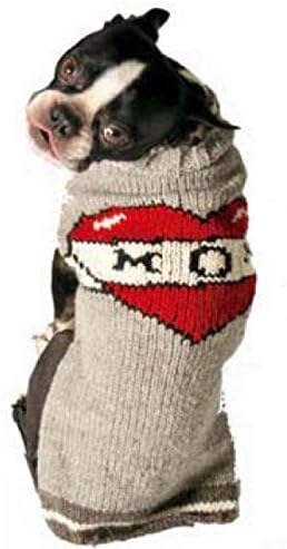 Prohladni pse tetovirani mamini džemper za pse, srednji