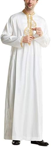 Silk ogrtač na Bliskom Istoku dugi rukav arapska haljina od tunike puna puna duljina