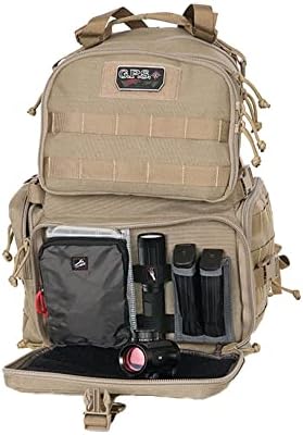 G.P.S. Taktički domet ruksak, 3 pištolja kapacitet, molle trake, izdržljiva vodootporna taktička brzina otporna na mrlju