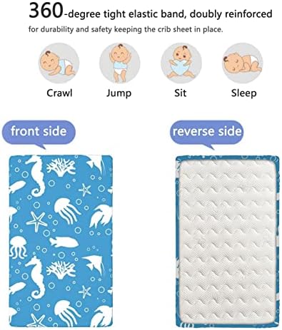 Tematski dekor za životinjsko uređenje, plahte za mini krevetiće, prijenosni mini krevetići za korist mekane i rastezljivo ugrađeni