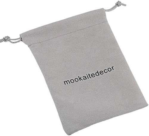 MookaiteDeCor snop - 2 predmeta: Prirodni labradorit džepni kamen Zabrinjavanje kamenja i i prirodni malahit sirovi kamen kristalni