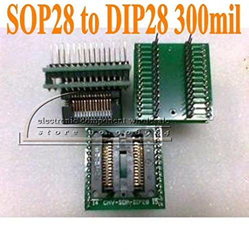 Anncus 5pcs/lot sop28 ​​do dip28 široki 300mil programer ic adapter utičnica