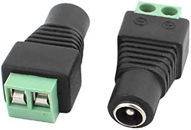 Novi LON0167 8PCS 2.1 IGREMIO X 5,5 mm DC Pouzdana učinkovitost snage ženskog priključka adaptera za adapter za CCTV