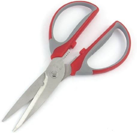 Alat za glatke nehrđajuće ručne alati čelična oštrica crvena siva stiskanja škare za šivanje papira za ručni alat Model: 59AS189QO331