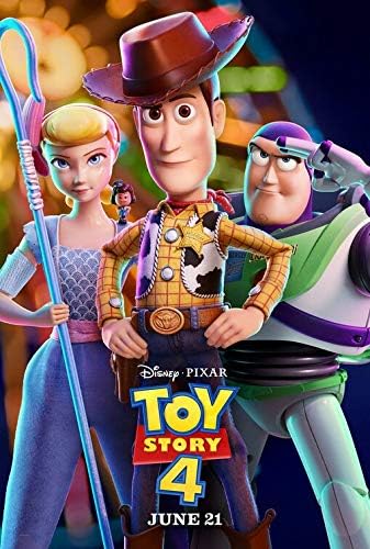 Priča o igračkama 4-13,5 X20 D/S Originalni promo filmski plakat Mint 2019 Woody Buzz