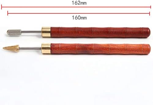Guangming - Kožni zanatski rub za obrub valjka s olovkom, kožno zanatsko ulje za izradu alata za izradu drvene ručice, kožni rubni