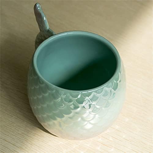 N/a sirena šalica keramička voda šalica čaj čaj šalica kave za kavu dekor ured ured kuhinja
