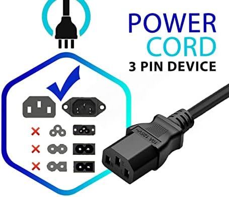 Parthcksi kabel kabela za napajanje za Philips 50HF7543/37 50PF7220A/37 50PF7321D/37 50PF9431D/37