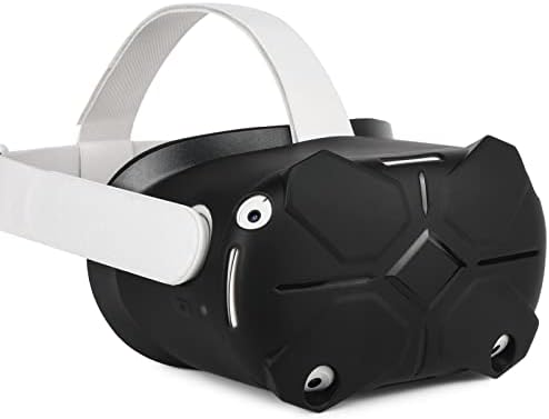 VR zaštitni poklopac prednjeg zaštitnika za Oculus Quest 2, silikonski zaštitni poklopac slušalica protiv ogrebotine protiv prašine