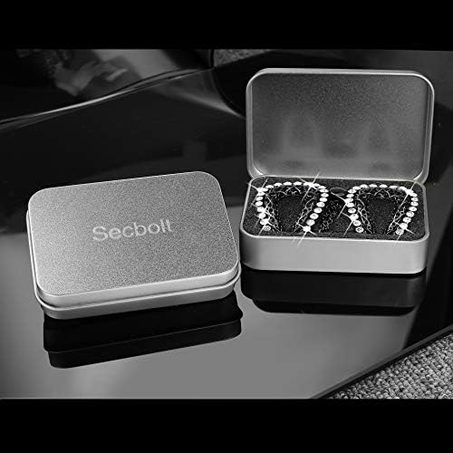 Secbolt Bling bendovi kompatibilni s Apple Watch bendovima 38 mm 40 mm IWatch Se Series 8/7/6/5/4/3/2/2/1, Women Dress Hollow Out Metal