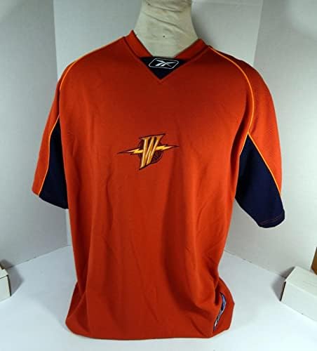 2001-02 Igra Golden State Warriors izdana narančasta košulja za pucanje 911 Patch 2xl 14 - NBA igra korištena