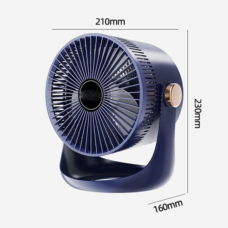 Quesheng domaćinstvo USB punjivi zračni cirkulacija Električni ventilator 2400mAh zid za hlađenje ventilator za hlađenje