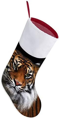 Tiger crveni božićni blagdanski čarape ukrasi za dom za božićne drveće kamin viseće čarape