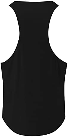 Generičke muške majice sportski prsluk američka zastava košulja u teretani fit za rukavanje fitnes odijelo košarkaška joga joga brzo