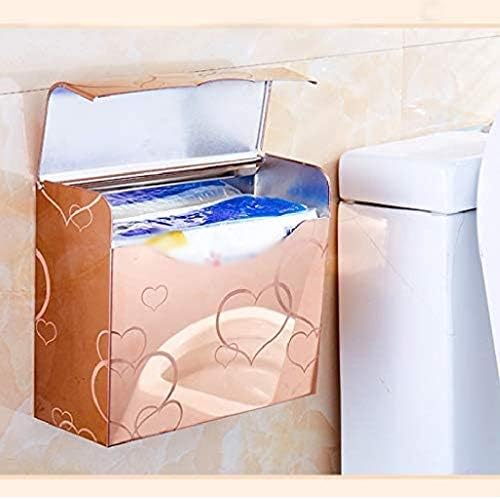 ZLDXDP Potpune europske antikne kutije za toaletno tkivo od bakrenog toaleta vodootporni držač toaletnog papira toaletni papir držač