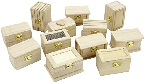 Michaels Bulk 48 Pack: Osoba drvena kutija za sitnice Make Market®