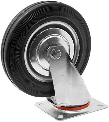 Wen CA5448W okretni kotač s okretnim pločama, crna guma