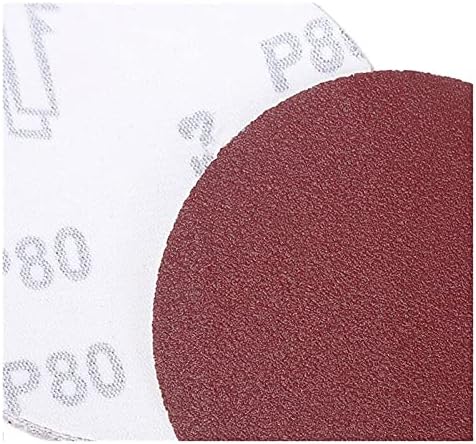 Drveni metalni poliranje brusnog papira 20pcs 7 inča 180 mm okrugli brusni disk brusnog papira SRUMPAPAPAR 60-1200 Kuka i diska za