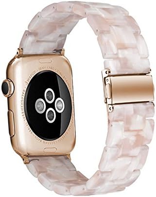 Herbstze za Apple Watch Band 38 mm, modna smola iWatch Band narukvica s metalnom kopčom od nehrđajućeg čelika za Apple Watch Series