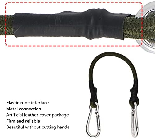 LBEC elastične konopce, lagana fiksacija teška bungee kabel jaka 8 mm promjera trajnog otpora habanja višenamjenska za transport za