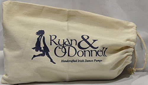 Ryan i Odonnell Girls Diamond Black Leather Irish Dance Pumps 6.5 UK - S BESPLATNOM TORKA