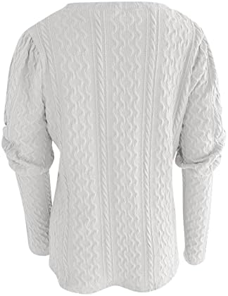 Odjeća Fragarn Womens Fall 2022, ženski pulover casual pleteni džemperi dugi rukav vrhovi džemper