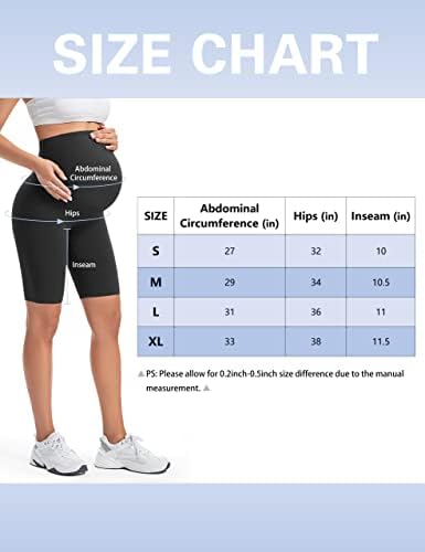Mattergene majčinstvo kratke hlače preko trbušnog materinskog biciklista kratke kratke hlače trudnoće kratke hlače atletski trening