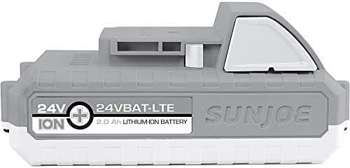 Sun Joe 24vbat-lte Ecosharp Pro Lithiium-ion Battery 24 Volt 2,0-AH