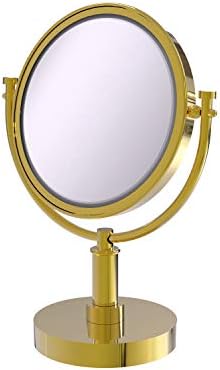2-4 / 5-inčni-8-inčni stolni zrcalo s 3-inčnim povećanjem, 15-inčni polirani mesing