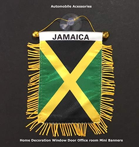 Jamajčke zastave za prozor automobila Home Jamaica Banner Automobile Mala zastava pribora