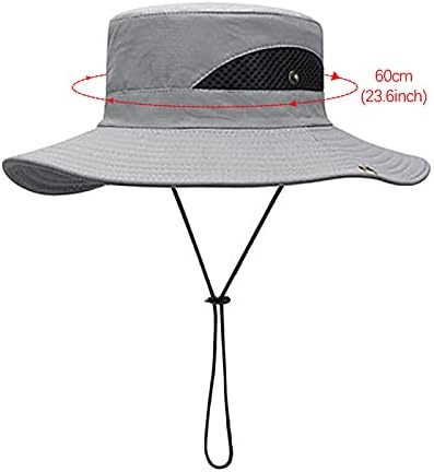 2023. šeširi za muškarce, UV zaštitni kape za sunce za muškarce, kapu za sunčanje, kapu za ribolov, brzo suhi vanjski šešir vodootporan,