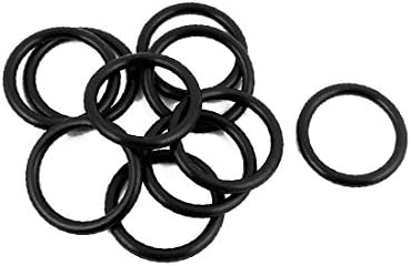 X-DREE 10PCS 17 mm x 1,9 mm guma O-prstenovi NBR toplinski otporni prsten za brtvljenje Gromets Black (10pcs 17 mm x 1,9 mm o-prstenovi