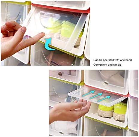 KMMK ormar za ulaz u hodnik ladica za ladica za slastice plastične nosače za cipele Ponovno skladištenje cipela i sortiranje prozirna