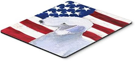 Caroline's Treasures SS4045MP USA američka zastava s jastučićima miša, vrućim jastučićima ili trivetima, za igranje na kućnim uredima,