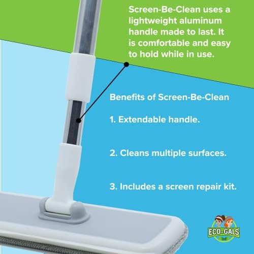 Eco-GALS zaslon-čisti sveobuhvatni četkica za čišćenje zaslona, ​​prašinu, komplet alata za uklanjanje prozora za vlažne i suhe uporabe