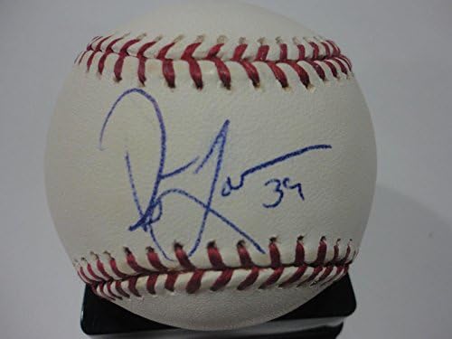 Preston Larrison Detroit Tigers potpisao je autogramirani M.L. Bejzbol w/coa - autogramirani bejzbol