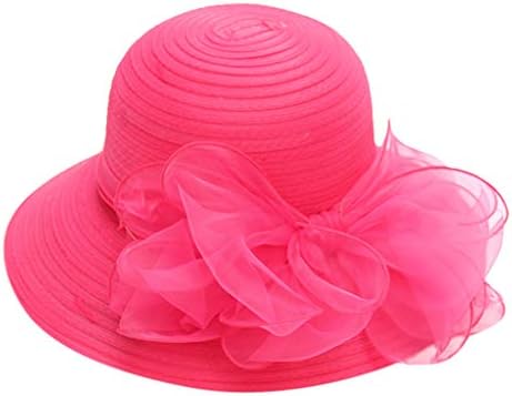 Ženski šešir čarobnjaka za čajanku za djevojčice, ženski šešir za crkvenu haljinu 2022 Modni Šeširi za sunce, vjenčani šešir za čajanku