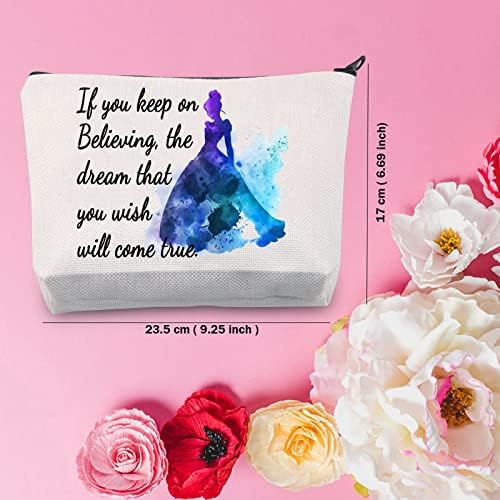 Torba za šminku BBC poklon kozmetička torba za princezu želja, ako i dalje vjerujete da će se san koji ostvarite ostvariti kozmetička