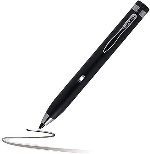 Broonel Black Fine Point Digital Active Stylus olovka - Kompatibilno s Asus Zenbook S 13 Flip OLED 13.3