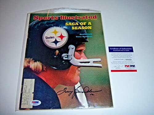 Terri Bradshou Pittsburgh Steelers, Hof 89 M/M/M potpisao m / m-NFL časopisi s autogramima
