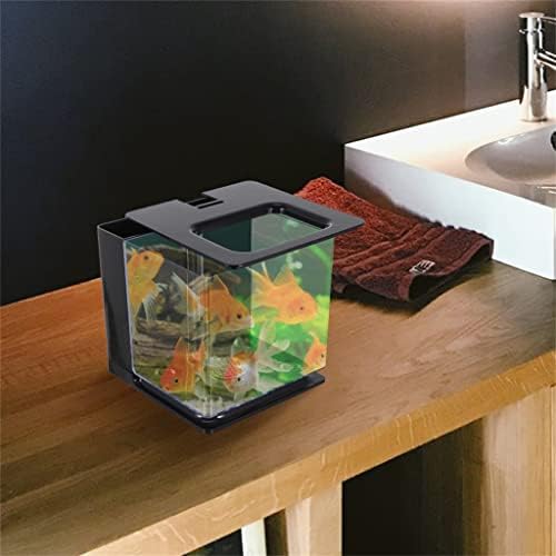 UXZDX Automatski spremnik za ribu akrilna radna površina riba riba Spremnik Fry Spremnik kućišta kuće