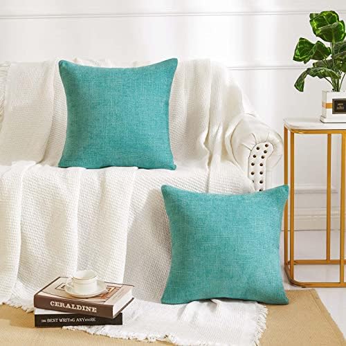 Set od 2 prekrivača jastuka od jastuka 18x18, jastuci za jastuke za bacanje za kauč za kauč, prekrivači jastuka za bacanje kauča, ukrasni